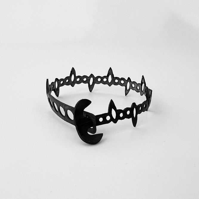 Fierce Tribal Bracelet handcrafted in Black Verdasil® | Verdacious - Bold By Design | Performance Jewelry |  KADEN & KAI®