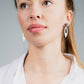 Fierce Tribal Necklace, Bracelet and Earrings handcrafted in White Verdasil® | Verdari Performance Jewelry |  KADEN & KAI®