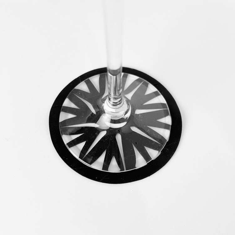 Flower Bicycle Tube Coasters