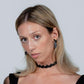 Isla Choker and Teardrop Earrings handcrafted in Black Verdasil® | Verdalure - Designs That Elevate | Sustainable Fashion Jewelry |  KADEN & KAI®