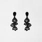 Isla Teardrop Earrings handcrafted in Black Verdasil® | Verdari Performance Jewelry |  KADEN & KAI®