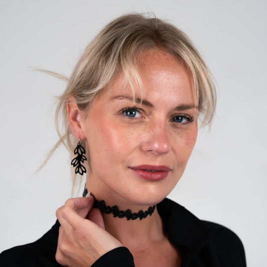 Isla Floral Choker and 2