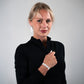 Isla 2" Earrings and bracelet handcrafted in White Verdasil® | Verdari Performance Jewelry |  KADEN & KAI®