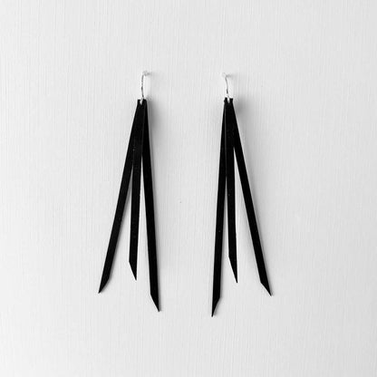 Kuiper Comet Earrings handcrafted in White Verdasil® | Verdari Performance Jewelry |  KADEN & KAI®