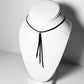 Kuiper Comet Necklace handcrafted in Black Verdasil® | Verdalure - Designs That Elevate | Sustainable Fashion Jewelry |  KADEN & KAI®