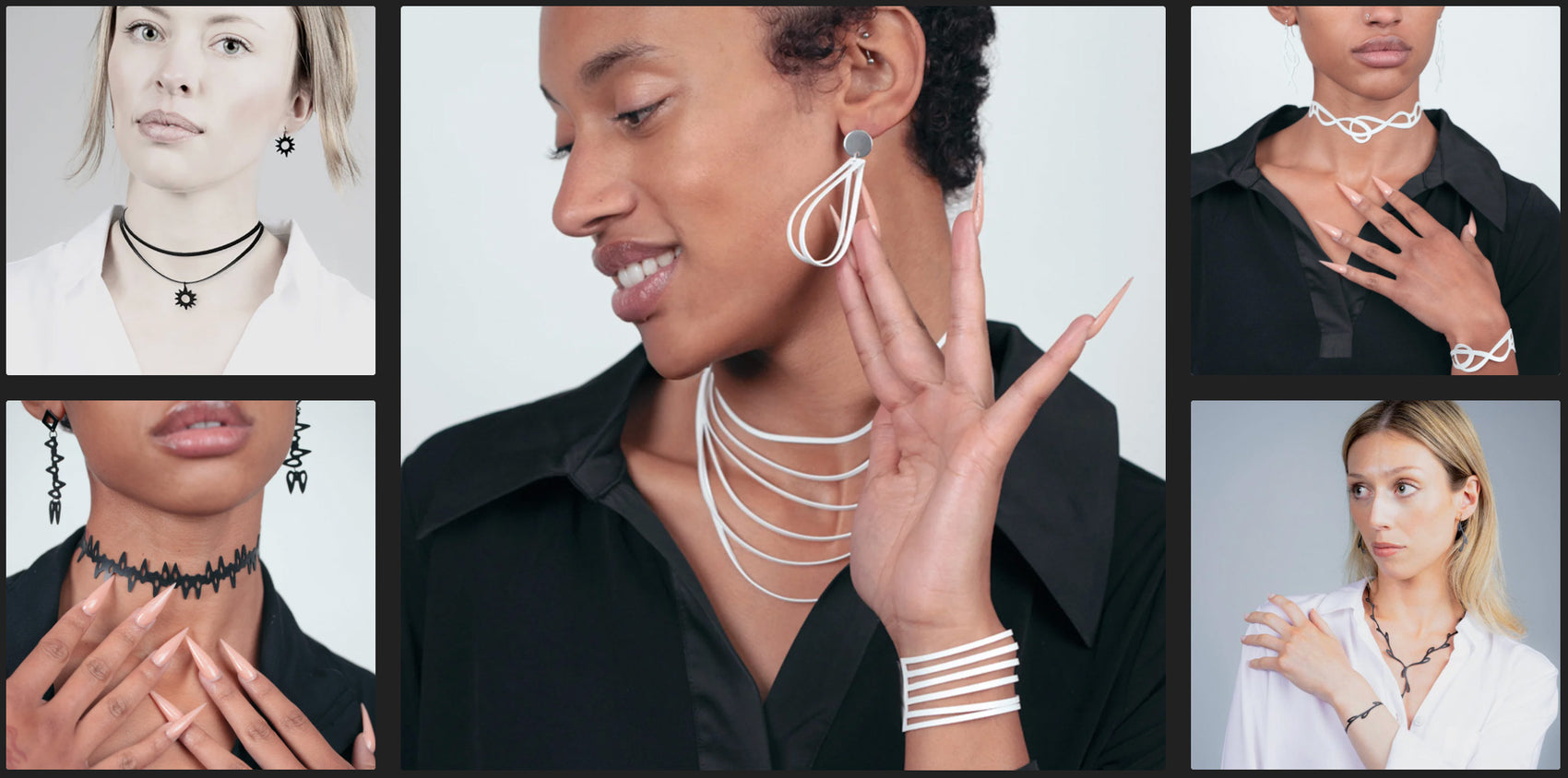 Matching Sets Collage  |  Performance Jewelry | KADEN & KAI