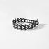Momentum Bracelet handcrafted in Black Verdasil®, Black Verdari™ Verdari Performance Jewelry |  KADEN & KAI®
