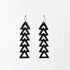 Momentum Earrings handcrafted in Black Verdasil® | Verdari - Designed for Motion | Sustainable Fashion Jewelry |  KADEN & KAI®