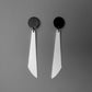 Nebula Earrings handcrafted in White Verdasil® | Verdari Performance Jewelry |  KADEN & KAI®