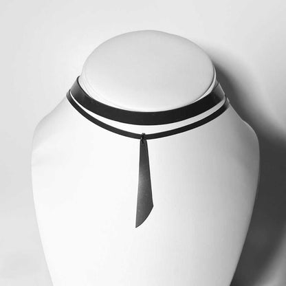 Nebula Choker handcrafted in Black Verdasil® | Verdalure - Designs That Elevate | Sustainable Fashion Jewelry |  KADEN & KAI®