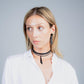 Nebula Bicycle Tube Earrings