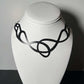 Pure Whimsy Necklace handcrafted in Black Verdasil® | Verdalure - Designs That Elevate | Sustainable Fashion Jewelry |  KADEN & KAI®