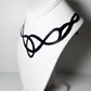 Pure Whimsy Necklace handcrafted in Black Verdasil® | Verdari Performance Jewelry |  KADEN & KAI®