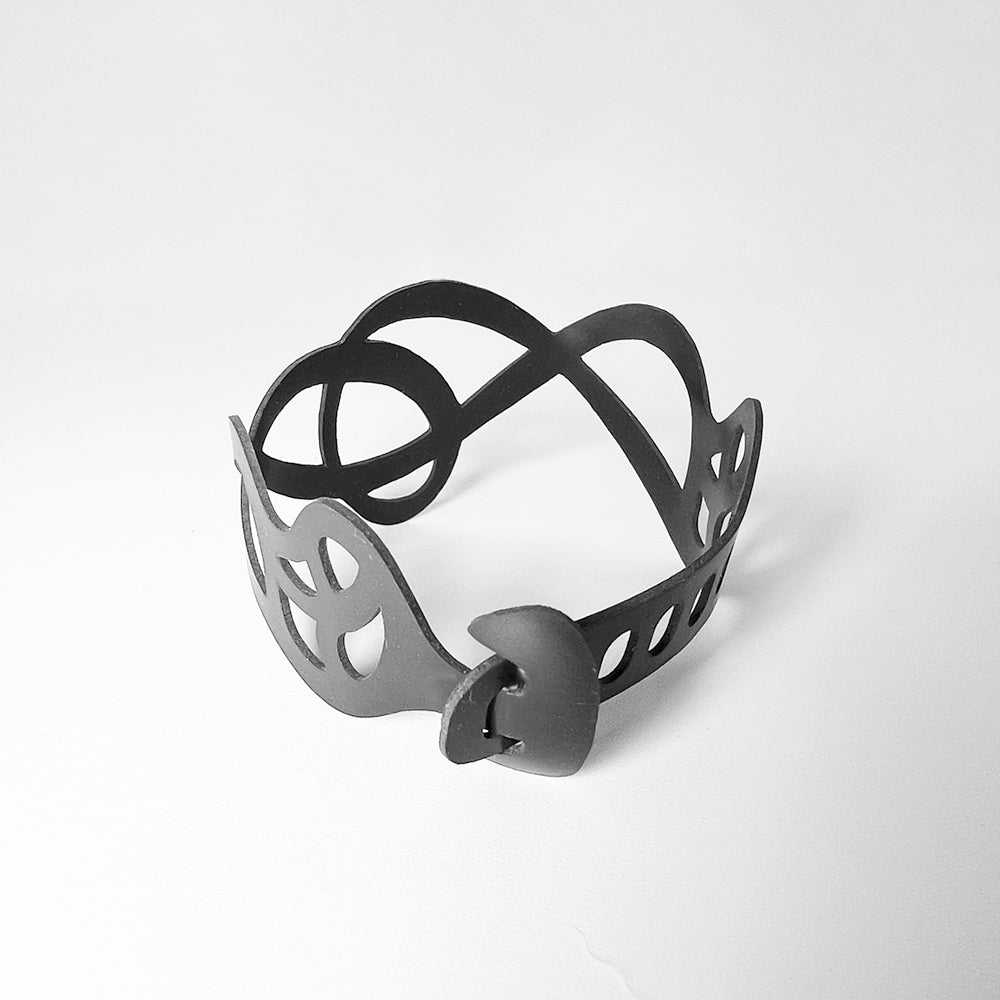 Pure Whimsy Bracelet handcrafted in Black Verdasil™, Verdalux™ collection — Designs That Elevate. Performance jewelry by KADEN & KAI®.