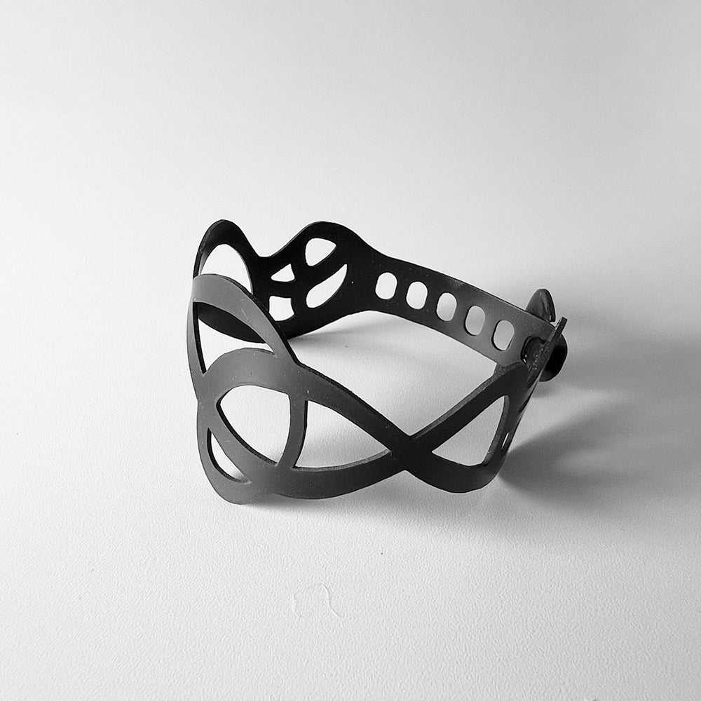 Pure Whimsy Bracelet handcrafted in Black Verdasil™, Verdalux™ collection — Designs That Elevate. Performance jewelry by KADEN & KAI®.