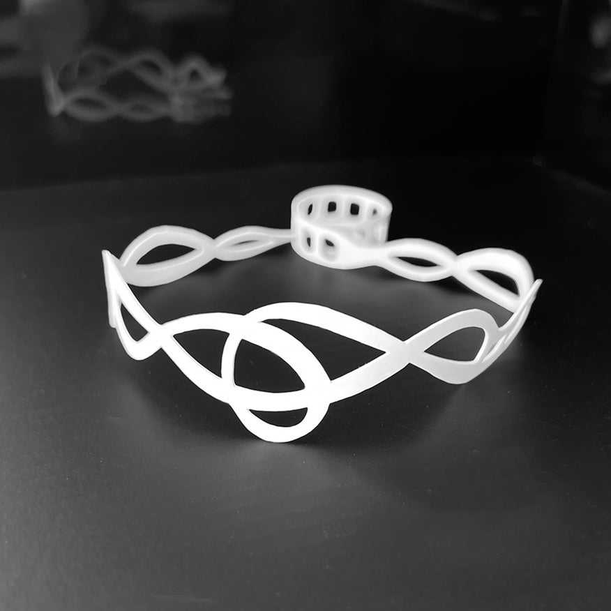 Pure Whimsy Choker handcrafted in White Verdasil® | Verdalure - Designs That Elevate | Sustainable Fashion Jewelry |  KADEN & KAI®