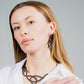 Fire+Whimsy Earrings and Pure Whimsy Necklace handcrafted in Black Verdasil® | Verdalure - Designs That Elevate | Sustainable Fashion Jewelry |  KADEN & KAI®