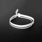 Ribbon+Stripe Choker handcrafted in White Verdasil® | Verdari - Designed for Motion | Performance Jewelry |  KADEN & KAI®