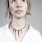 Saber Tooth Bicycle Tube Earrings