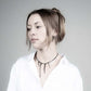 Saber Tooth Bicycle Tube Earrings