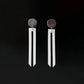 Shockwave Earrings handcrafted in White Verdasil® | Verdari Performance Jewelry |  KADEN & KAI®