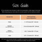 Kaden & Kai Bracelet Size Guide | Shows four bracelet sizes | Each has six holes | Customers can determine size by measuring wrist in inches or millimeters | Bracelet Extenders available for purchase | Turn a bracelet into an anklet or choker