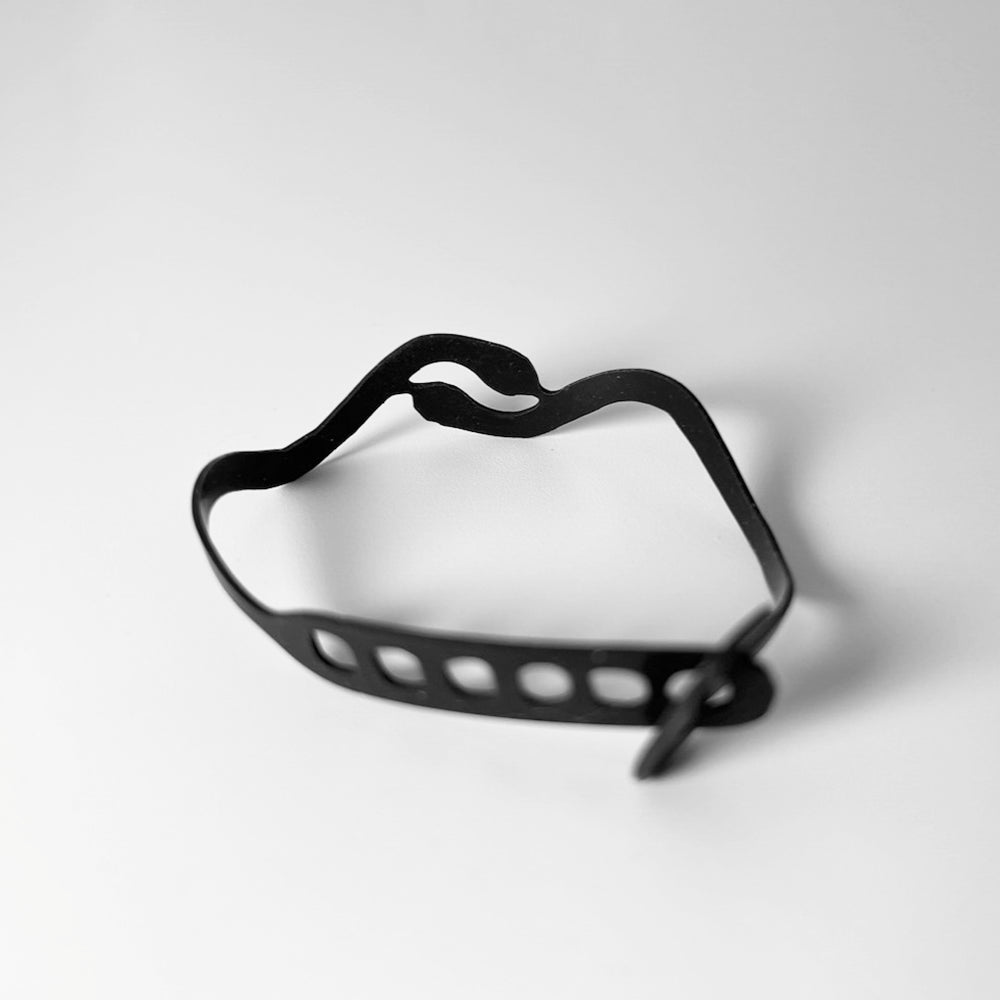 Snake Charm Bracelet handcrafted in Black Verdasil® | Verdari Performance Jewelry |  KADEN & KAI®