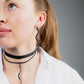 Snake Charm Bicycle Tube Earrings