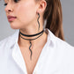 Snake Charm Ribbon Choker