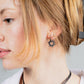Eclipse Bicycle Tube Earrings
