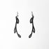 Sweet Ivy Earrings handcrafted in Black Verdasil® | Verdari - Designed for Motion | Sustainable Fashion Jewelry |  KADEN & KAI®