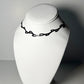 Sweet Ivy Scoop Necklace handcrafted in Black Verdasil® | Verdalure - Designs That Elevate | Sustainable Fashion Jewelry |  KADEN & KAI®