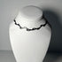 Sweet Ivy Scoop Necklace handcrafted in Black Verdasil® | Verdalure - Designs That Elevate | Sustainable Fashion Jewelry |  KADEN & KAI®