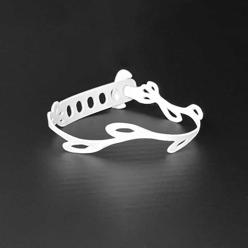 Sweet Ivy Bracelet handcrafted in White Verdasil® | Verdari - Designed for Motion | Sustainable Fashion Jewelry |  KADEN & KAI®