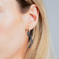 Sweet Ivy Bicycle Tube Earrings
