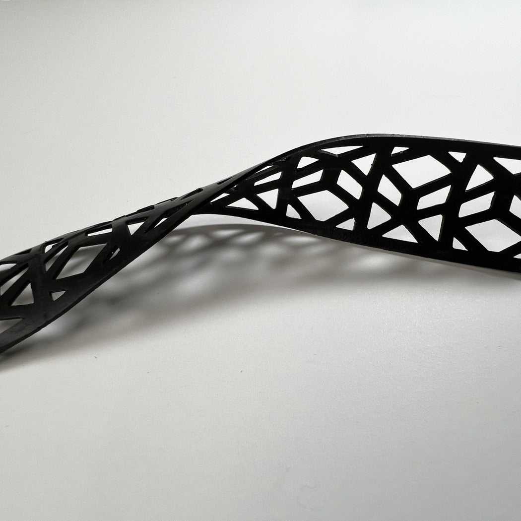 Tropical Vine Bracelet handcrafted in Black Verdasil™, Verdari™ collection — Designed For Motion. Performance jewelry by KADEN & KAI®.