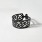 Tropical Vine Bracelet handcrafted in Black Verdasil® | Verdari - Designed for Motion | Performance Jewelry |  KADEN & KAI®