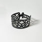 Tropical Vine Bracelet handcrafted in Black Verdasil® | Verdari - Designed for Motion | Performance Jewelry |  KADEN & KAI®