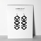 Tropical Vine Earrings handcrafted in Black Verdasil® | Verdari - Designed for Motion | Sustainable Fashion Jewelry |  KADEN & KAI®