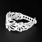 Tropical Flower Bracelet handcrafted in White Verdasil® | Verdari Performance Jewelry |  KADEN & KAI®