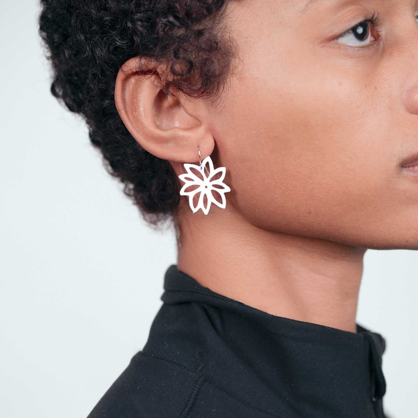 Tropical Flower Earrings