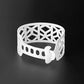 Tropical Vine Bracelet handcrafted in White Verdasil® | Verdari - Designed for Motion | Performance Jewelry |  KADEN & KAI®