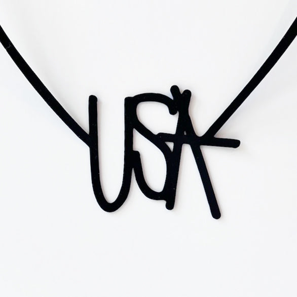 USA Graffiti Necklace