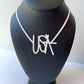 USA Graffiti Necklace