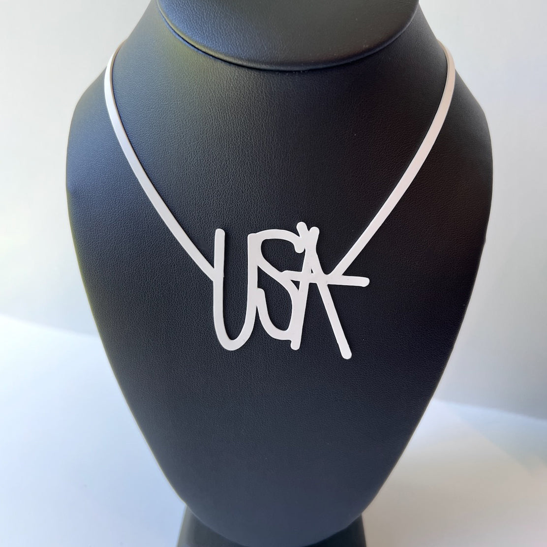 USA Graffiti Necklace