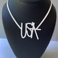 USA Graffiti Necklace