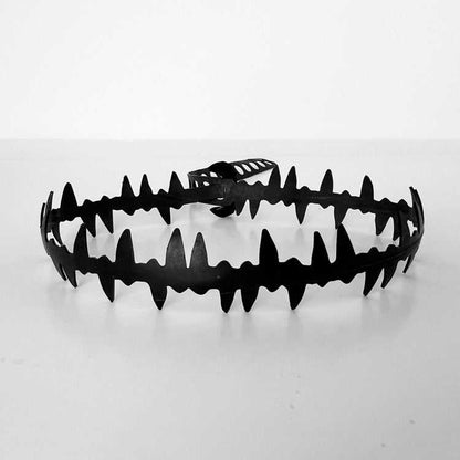 Fierce Bicycle Tube Tooth Choker