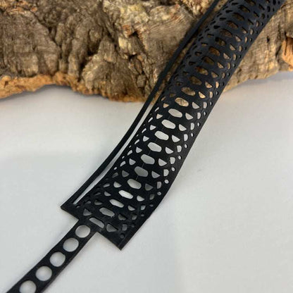 Snakeskin Bicycle Tube Choker