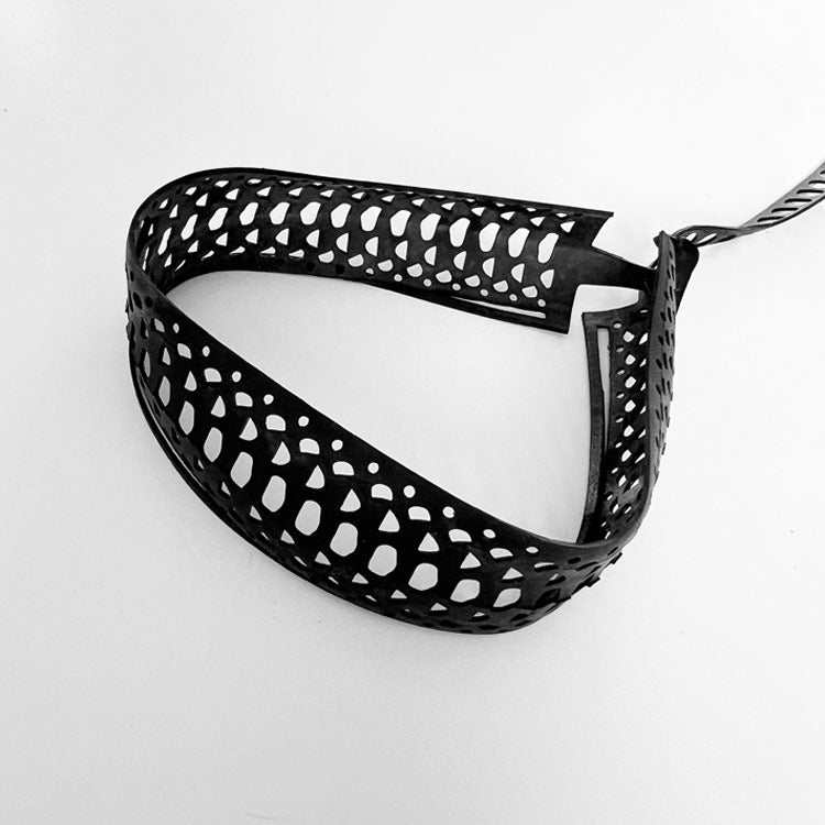 Snakeskin Bicycle Tube Choker