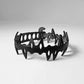 Front View of Fierce Bicycle Tube Thorn Bracelet | Sustainable Fashion Jewelry | Kaden & Kai